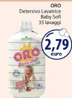 Acqua & Sapone ORO Detersivo Lavatrice Baby Sofì offerta