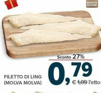 Todis Filetto di ling molva molva offerta