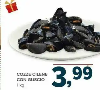 Todis Cozze cilene con guscio offerta