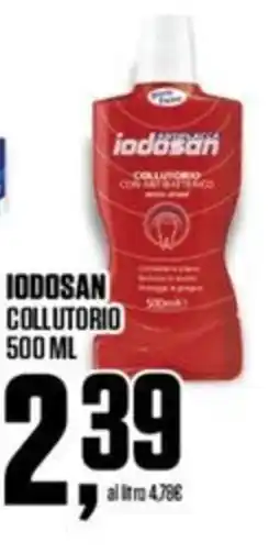 Coop Iodosan collutorio offerta