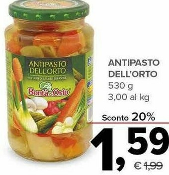 Todis Bonta dell'orto antipasto offerta