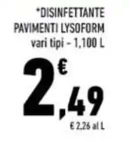 Conad Disinfettante pavimenti offerta