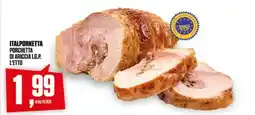 Coop Italporketta porchetta di ariccia i.g.p. offerta