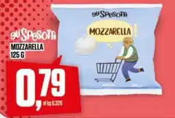 Coop Gli spesotti mozzarella offerta