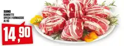 Coop Suino bombette speck e formaggio offerta