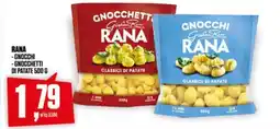 Coop Rana - gnocchi - gnocchetti di patate offerta