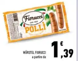 Conad Fiorucci würstel offerta