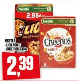 Coop Nestlé -lion - cheerios offerta
