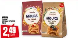 Coop Misura pancake integrale o protein offerta