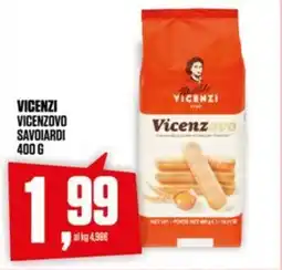 Coop Vicenzi vicenzovo savoiardi offerta