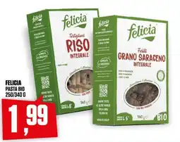 Coop Felicia pasta bio offerta