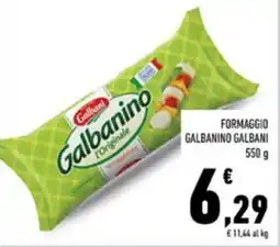 Conad Formaggio galbanino galbani offerta