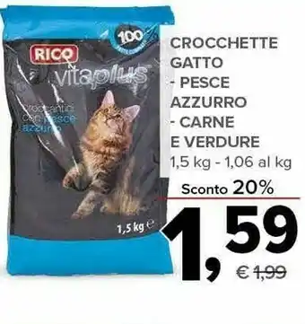 Todis Crocchette gatto pesce offerta