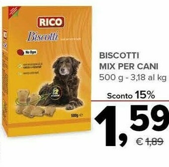 Todis Biscotti mix per cani offerta