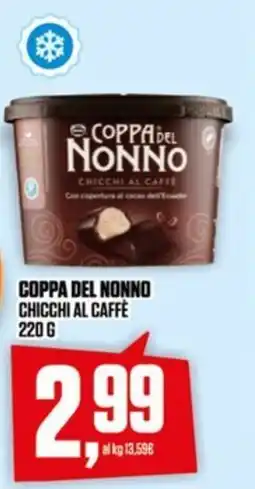 Coop Coppa del nonno chicchi al caffe offerta