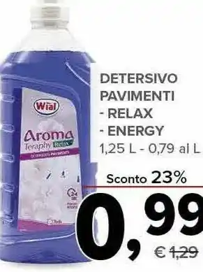 Todis Detersivo pavimenti relax offerta