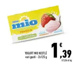 Conad Yogurt mio nestlé vari gusti offerta