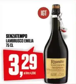 Coop Senzatempo lambrusco emilia offerta