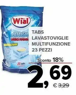 Todis Tabs lavastoviglie multifunzione offerta