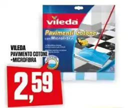 Coop Vileda pavimento cotone +microfibra offerta