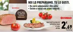 Conad Conad roast beef all'inglese sottofesa offerta