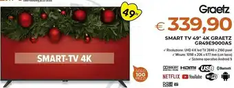 Todis Gr49e9000as smart tv offerta