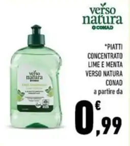 Conad Verso natura piatti concentrato Conad offerta