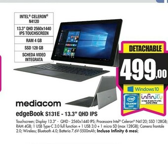 Wellcome Notebook offerta