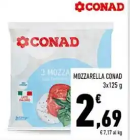 Conad Mozzarella conad offerta