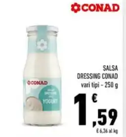 Conad Conad salsa dressing vari tipi offerta