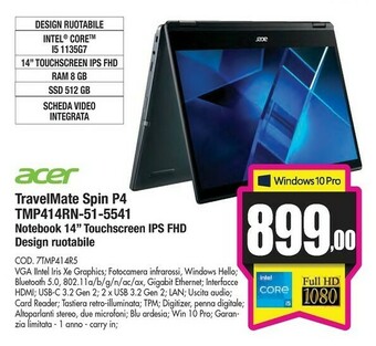 Wellcome Notebook offerta