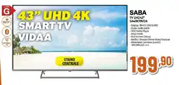 Extracoop SABA TV UHD43" SA43K79VDA offerta