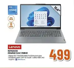 Extracoop Lenovo NOTEBOOK IDEAPAD SLIM 3 15IRH8 offerta