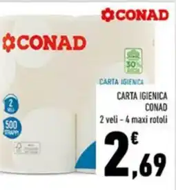 Conad Carta igienica conad offerta
