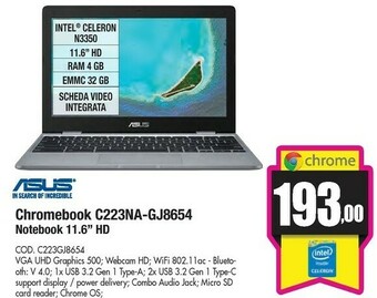 Wellcome Notebook offerta