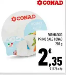 Conad Formaggio primo sale conad offerta