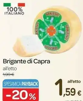 Brigante di capra