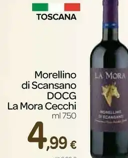 La mora morellino di docg