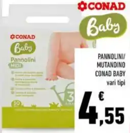 Conad Pannolini/ mutandino conad baby vari tipi offerta