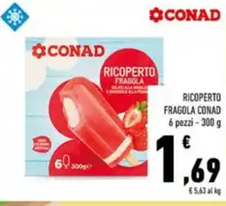 Conad Conad ricoperto fragola offerta