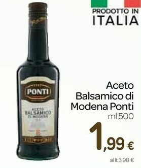 Carrefour Express Aceto balsamico di modena 500 g(ml) offerta