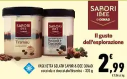 Conad Sapori&idee conad vaschetta gelato offerta