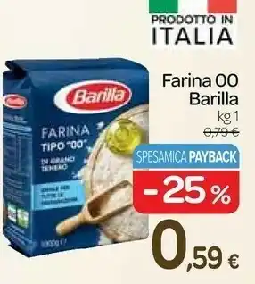 Carrefour Express Farina di grano tenero tipo 00 1000 g(ml) offerta