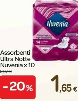 Carrefour Express Assorbenti ultra notte offerta