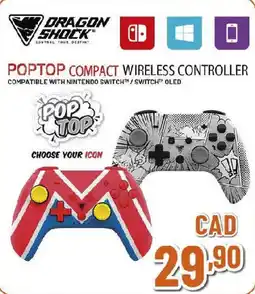 Extracoop Poptop compact wireless controller offerta