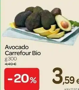 Carrefour avocado bio