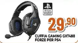 Extracoop CUFFIA GAMING GXT488 FORZE PER PS4 offerta