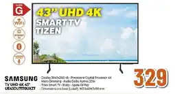 Extracoop SAMSUNG TV UHD 4K 43" UE43DU7170UXZT offerta