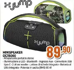 Extracoop xjump MINISPEAKER OXJ15000 offerta