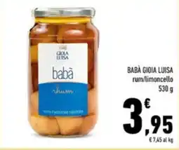 Conad Baba gioia luisa rum/limoncello offerta